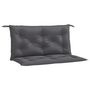 Voir la diapositive 2 : VIDAXL Coussins de banc de jardin lot de 2 anthracite tissu Oxford