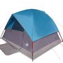 Voir la diapositive 2 : VIDAXL Tente familiale a dome 6 personnes bleu impermeable