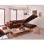 Voir la diapositive 4 : BEST MOBILIER Zaria - canapé d'angle droit - convertible avec coffre et têtières réglables - 5 places - en velours côtelé
