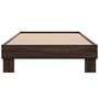 Voir la diapositive 4 : VIDAXL Cadre de lit sans matelas chene marron 90x200 cm