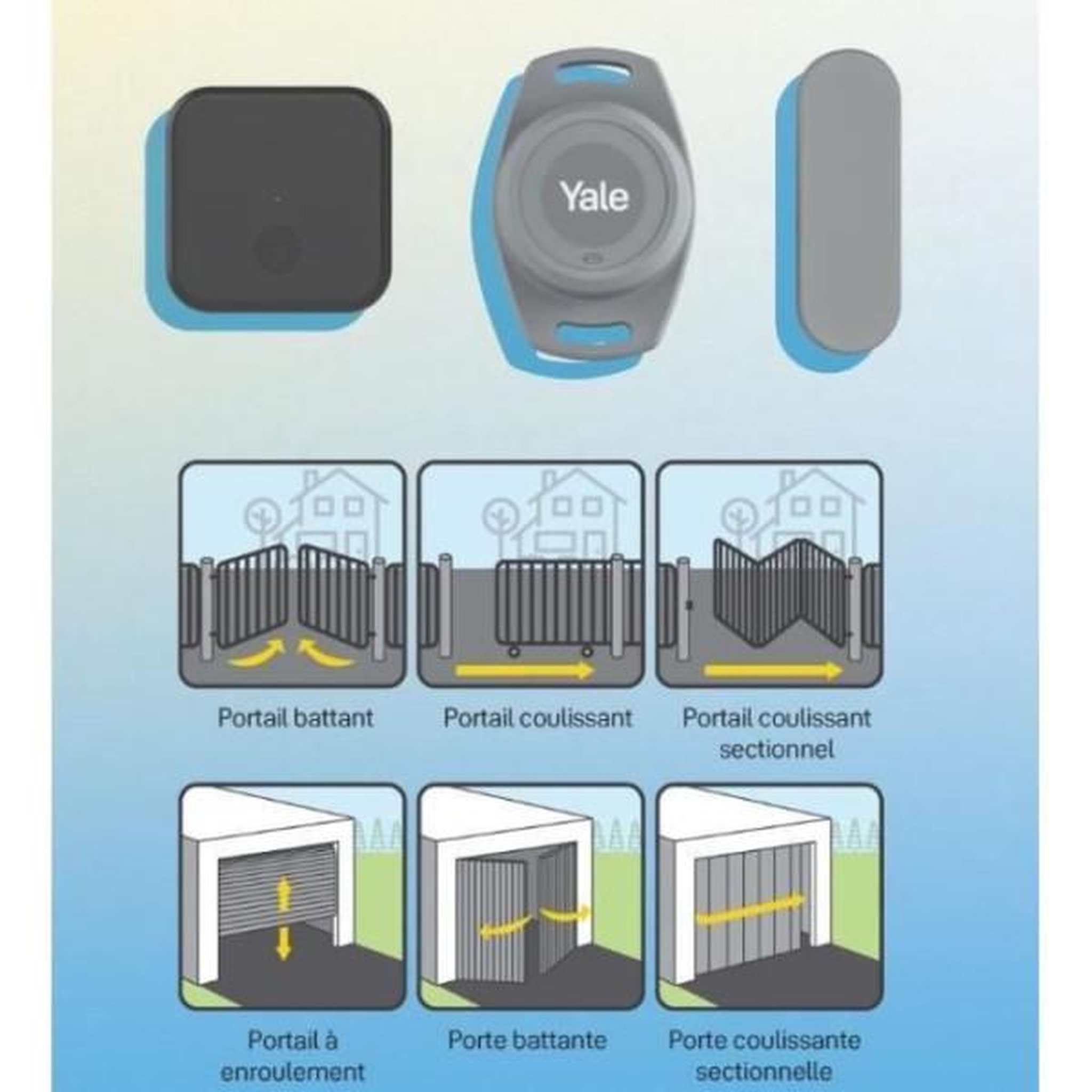 Voir la diapositive 4 : YALE Ouverture intelligente pour portail - yale - wifi - commande a distance