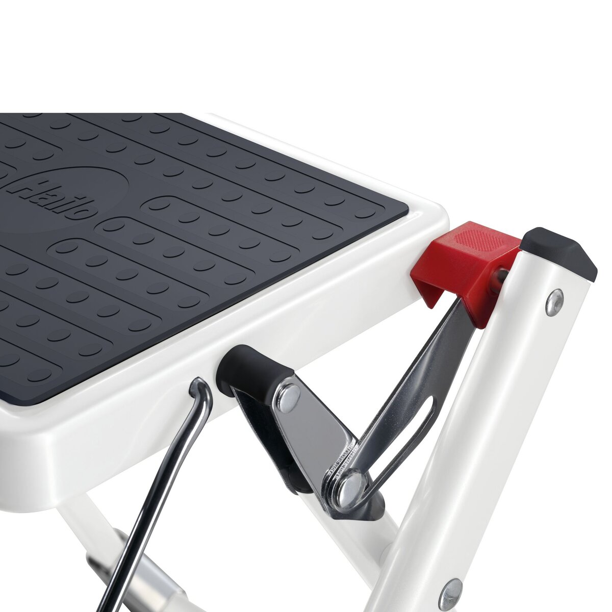 HAILO Marchepied 2 marches antidérapantes pliable blanc - MINI