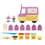 HASBRO Play-Doh Peppa et le camion de glaces