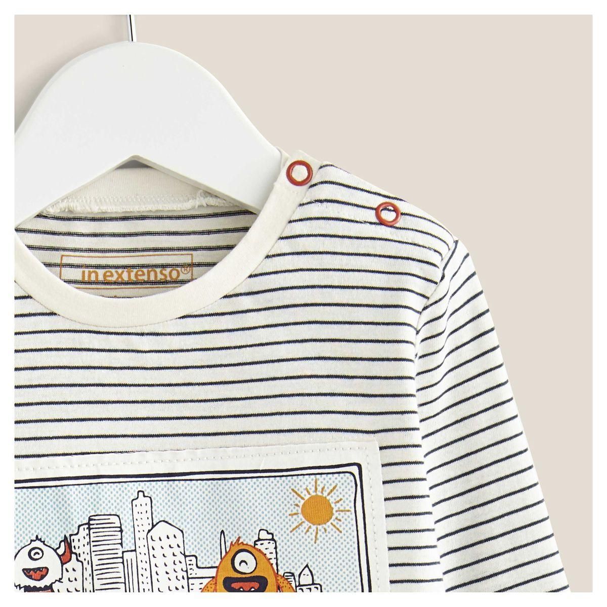 IN EXTENSO T-shirt manches longues bébé garçon