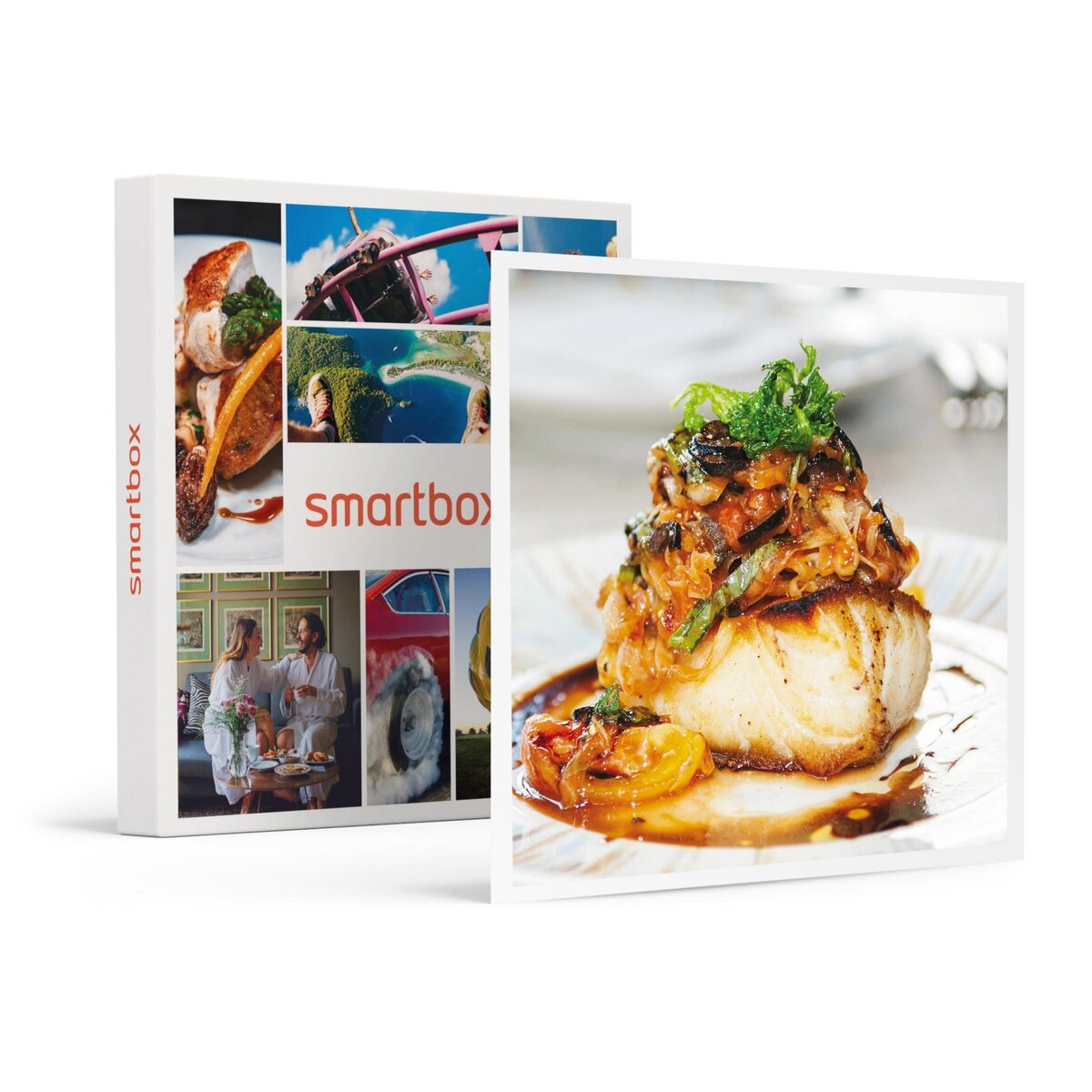 Smartbox Exclusivité Amazon - Smartbox - Coffret cadeau Rendez-vous gourmand - Un repas avec ou sans boissons pour 2 personnes - Coffret Cadeau Gastronomie