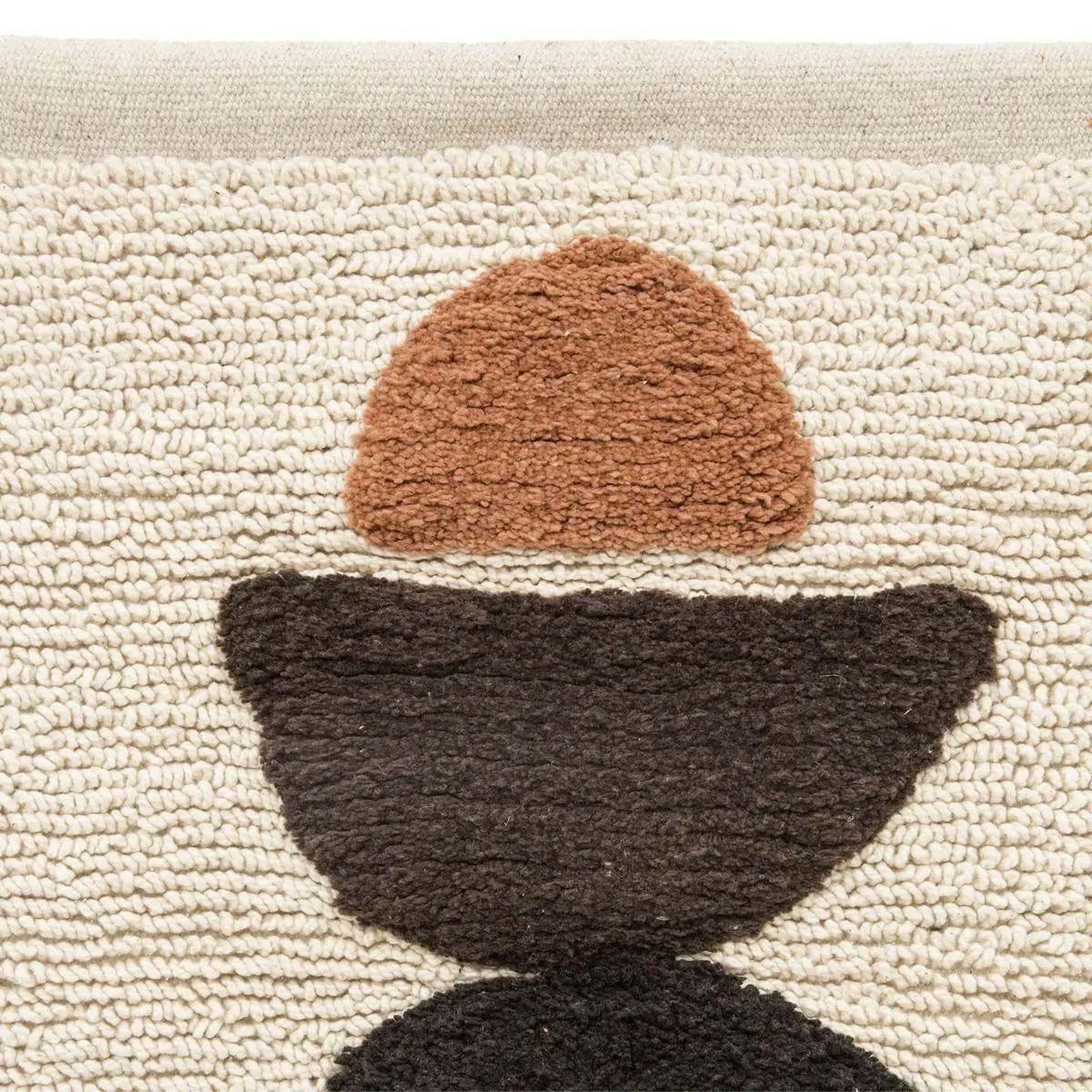 Voir la diapositive 2 : ATMOSPHERA Décoration murale en tissu  origines  60cm naturel