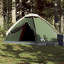 Voir la diapositive 1 : VIDAXL Tente de camping a dome 4 personnes vert impermeable