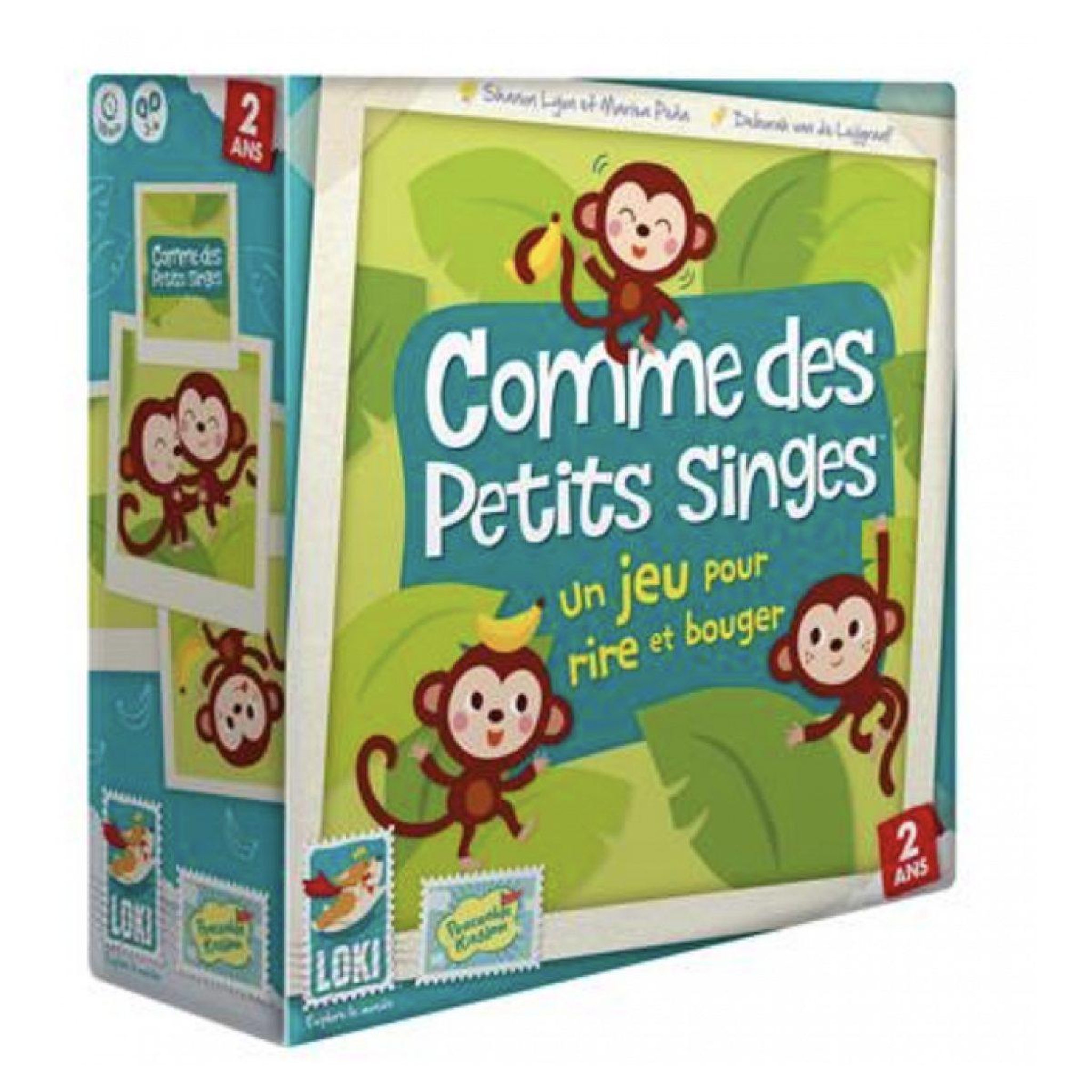 Iello Comme des petits singes jeu pour rire et bouger