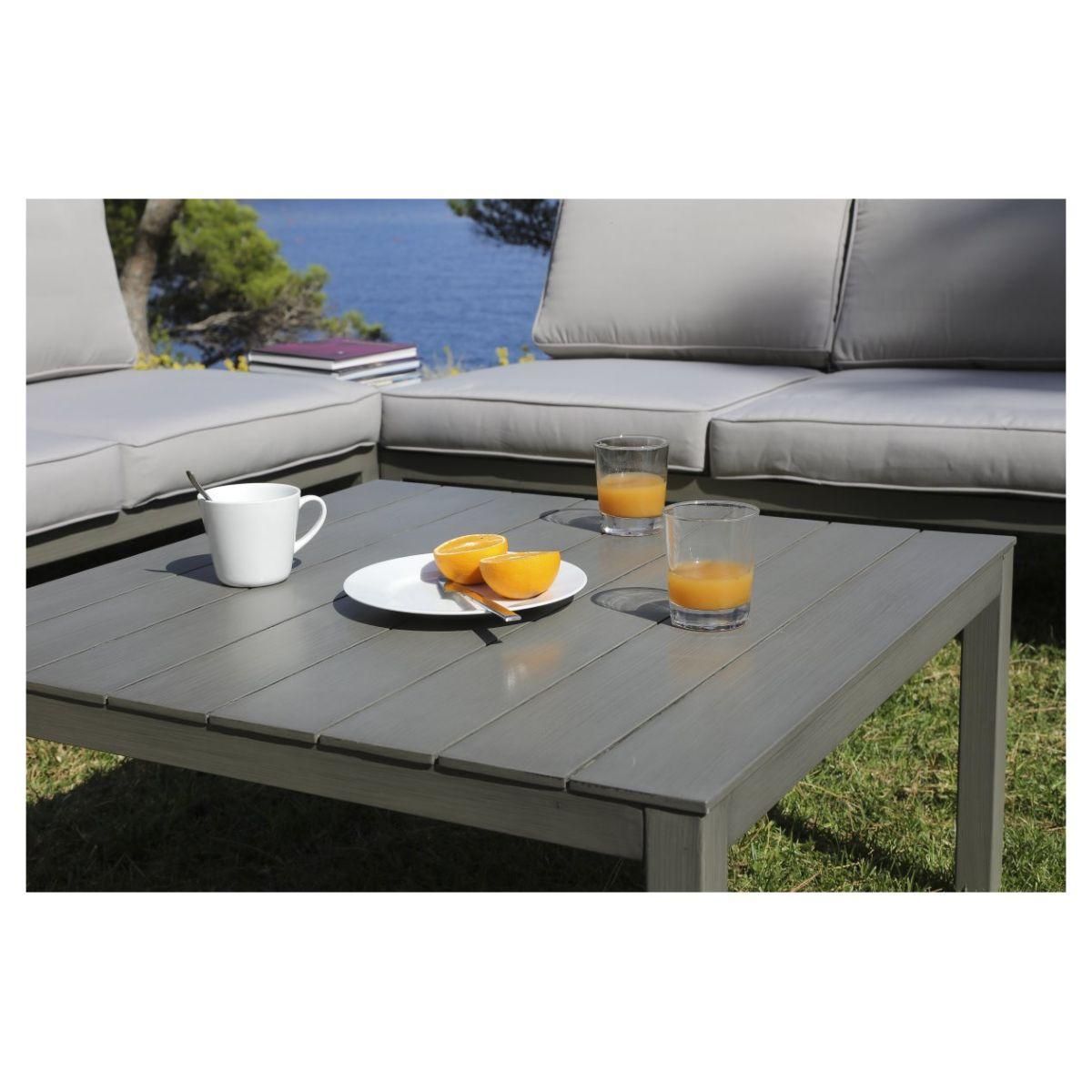 Salon bas de jardn 5 personnes MAGNOLIA