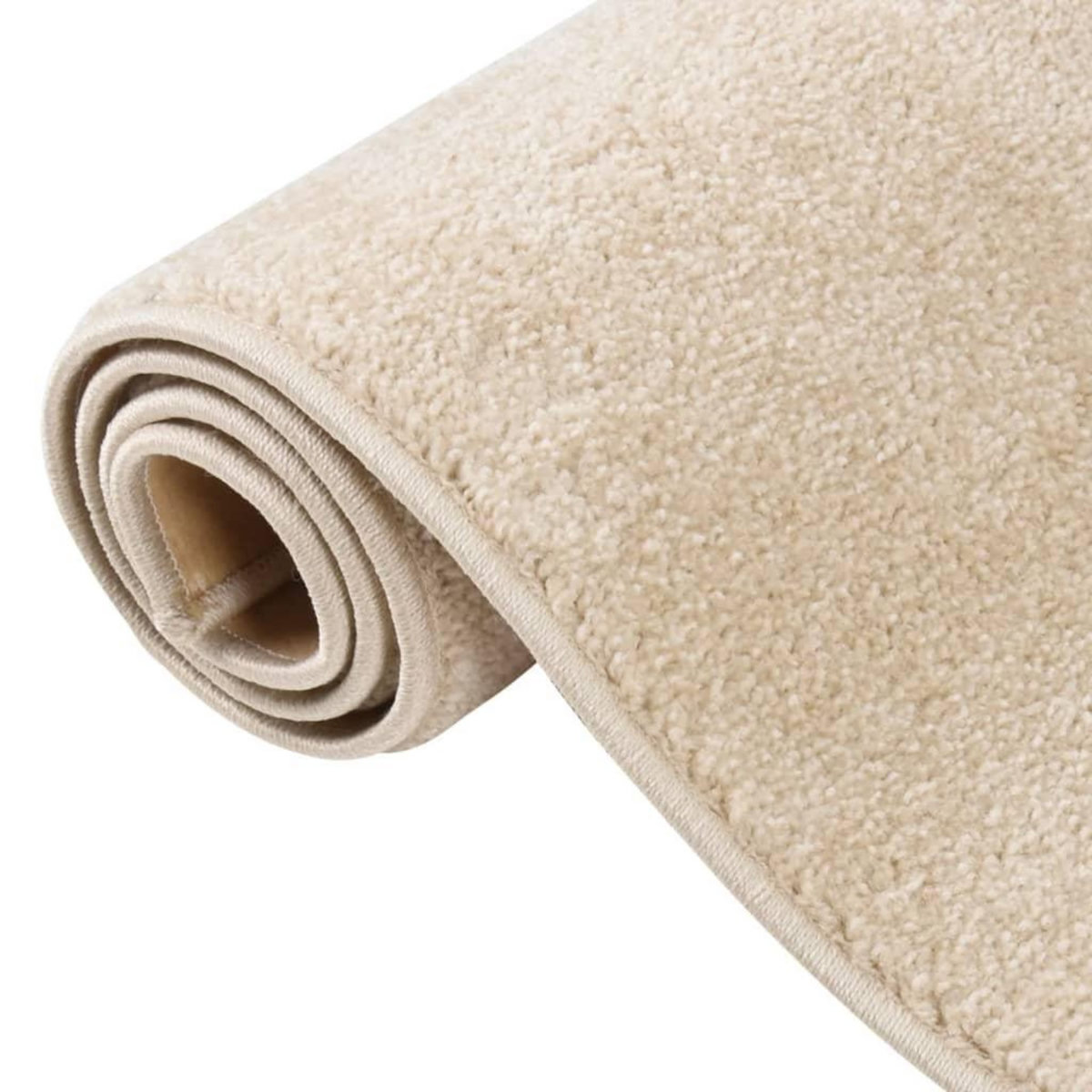 VIDAXL Tapis a poils courts 120x170 cm Beige