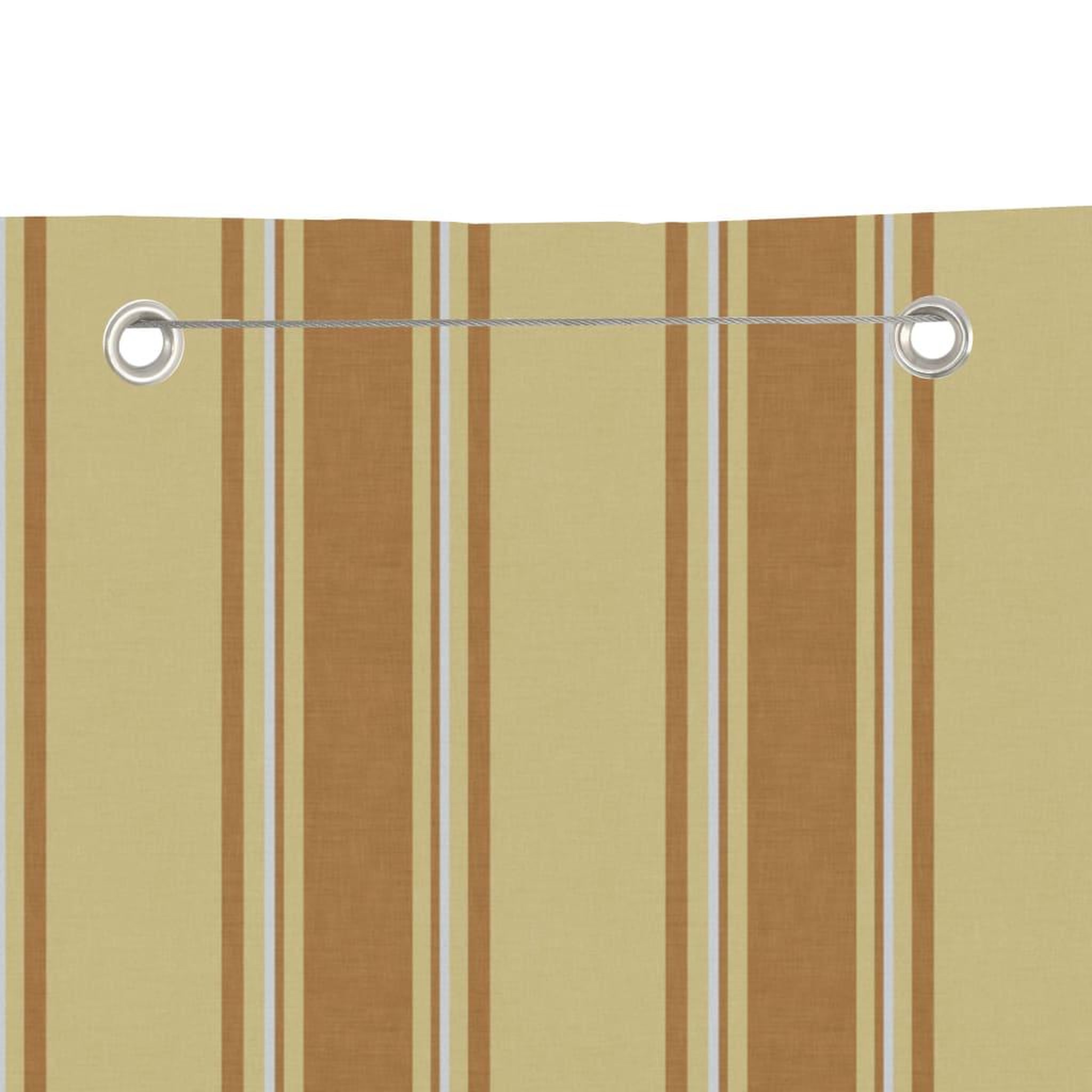 Voir la diapositive 3 : VIDAXL Ecran de balcon Jaune et orange 140x240 cm Tissu Oxford