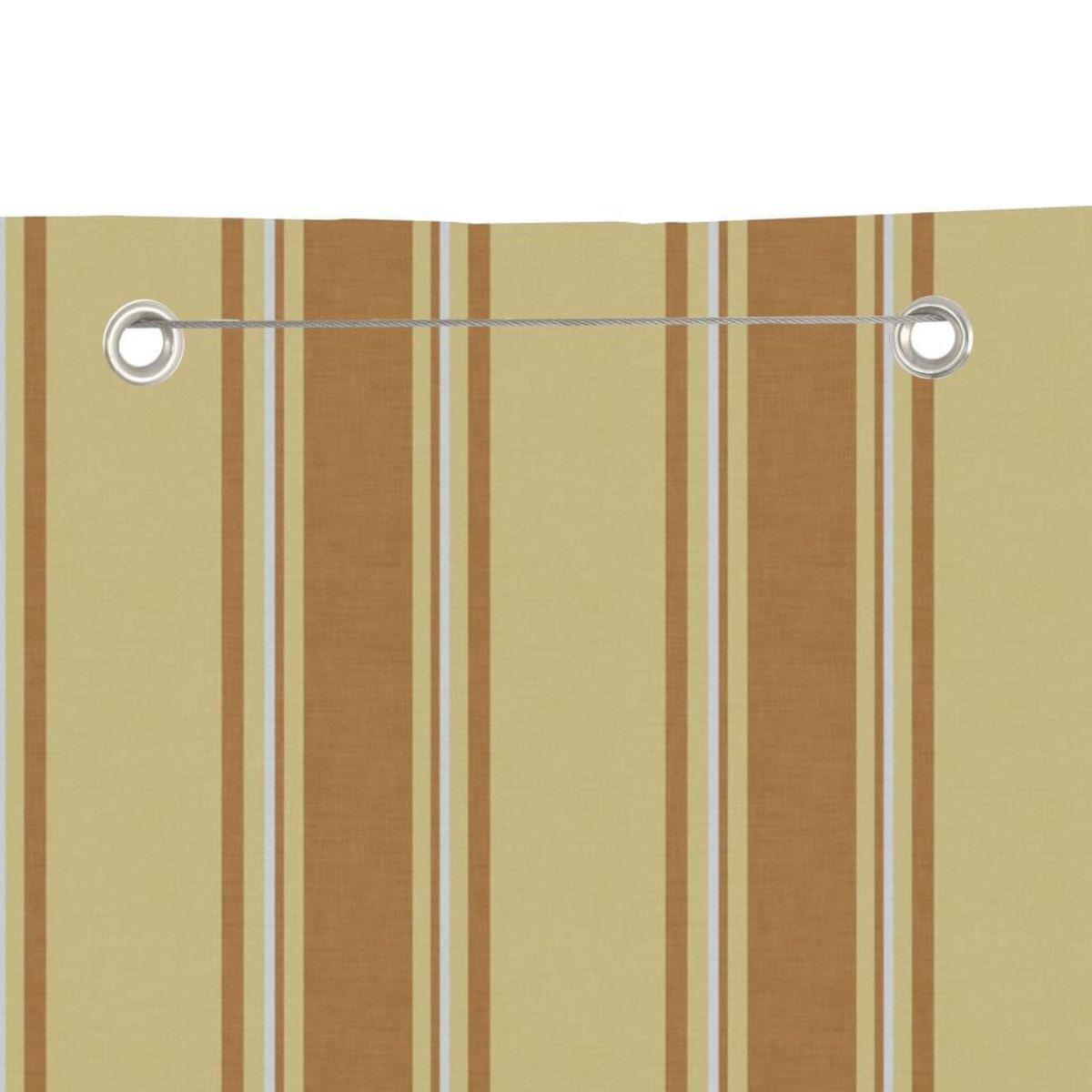 VIDAXL Ecran de balcon Jaune et orange 140x240 cm Tissu Oxford