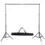 Voir la diapositive 3 : VIDAXL Kit de studio photo avec eclairage et toile de fond