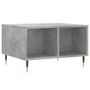 Voir la diapositive 2 : VIDAXL Table basse Gris beton 60x50x36,5 cm Bois d'ingenierie