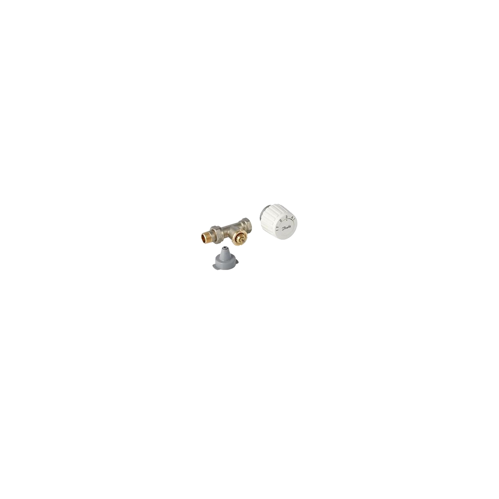 Danfoss Régulateur de température Danfoss 003l1080 couleur gris/blanc