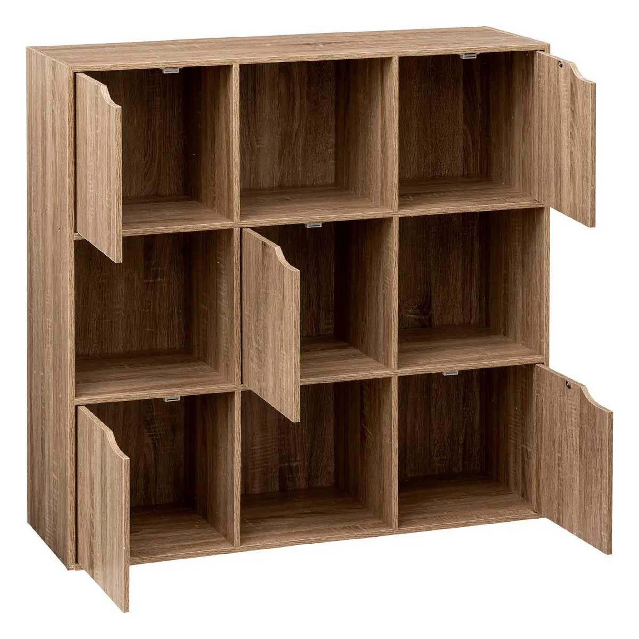Voir la diapositive 2 : FIVE Étagère 9 Cases  Mix Modul  100cm Naturel