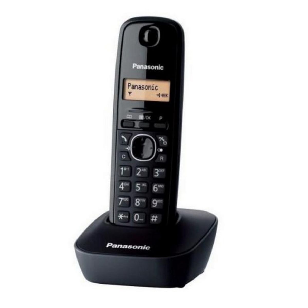 PANASONIC Téléphone sans fil dect noir - kxtg1611frh