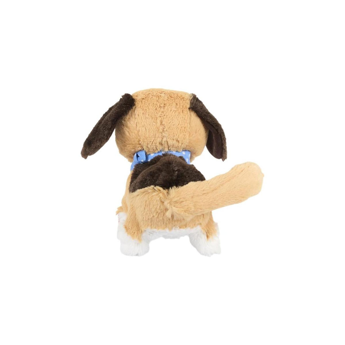 Paris Prix Peluche Animée Chien  Galipette  20cm Marron
