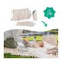 Voir la diapositive 5 : BADABULLE Badabulle Sac a langer Pocketstyle - Plan a langer, Housse isotherme, Pochette, Attaches-poussette inclus, Creme