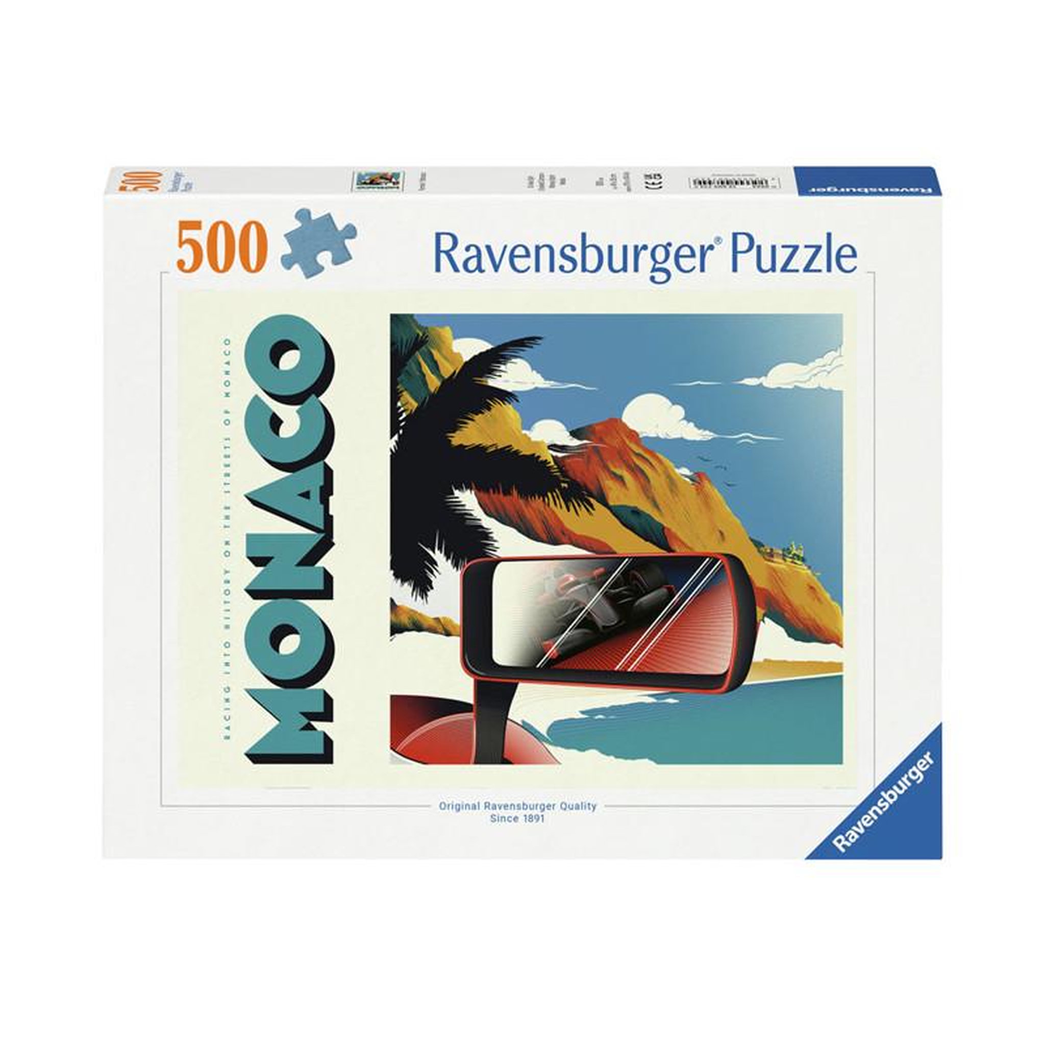 RAVENSBURGER Ravensburger - Jigsaw puzzle Formula 1 Monaco, 500 pcs. 120007746