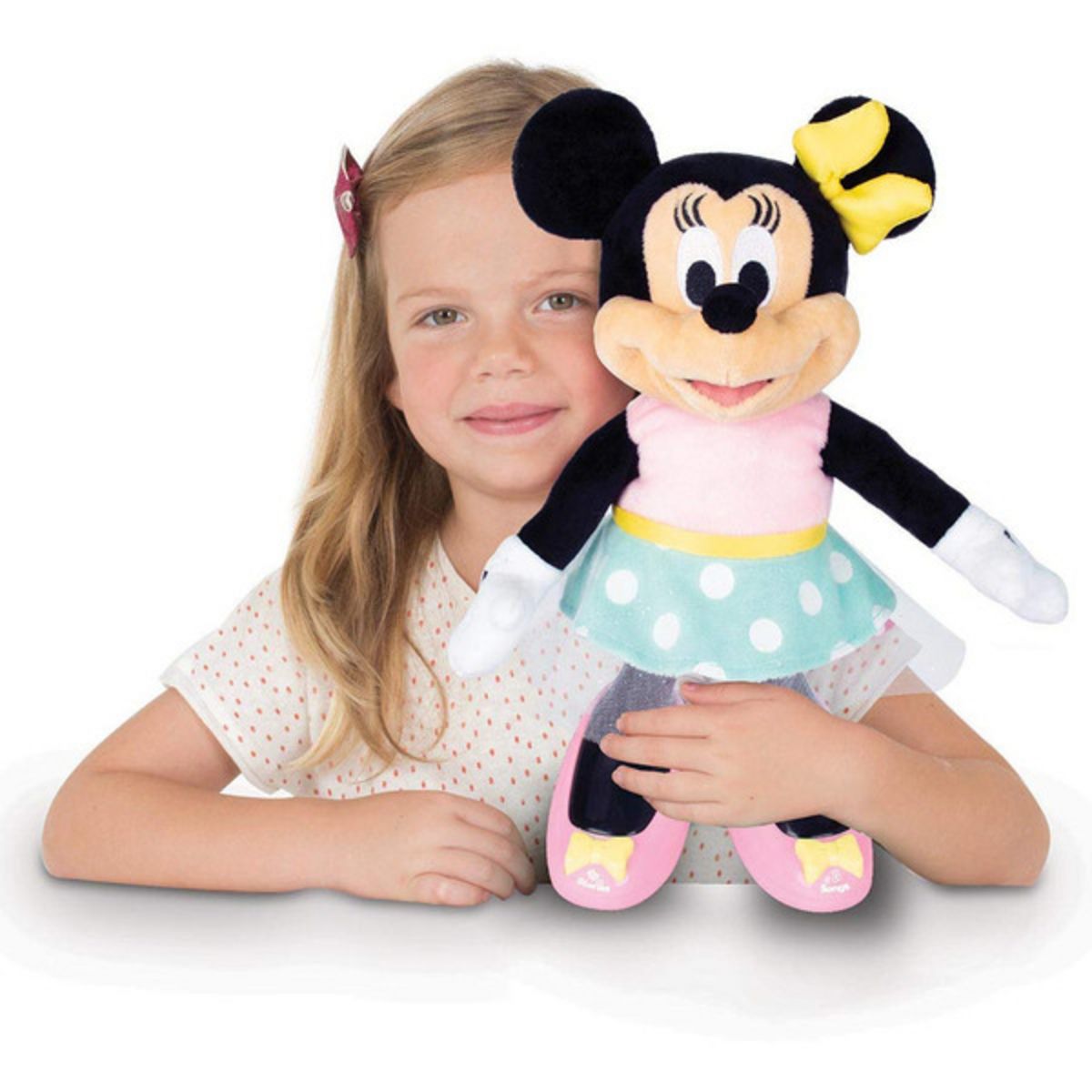IMC TOYS Peluche à fonction Minnie Contes et Chansons - Disney
