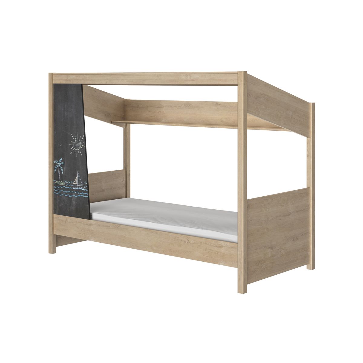 LIT cabane junior 90X200cm LUCE