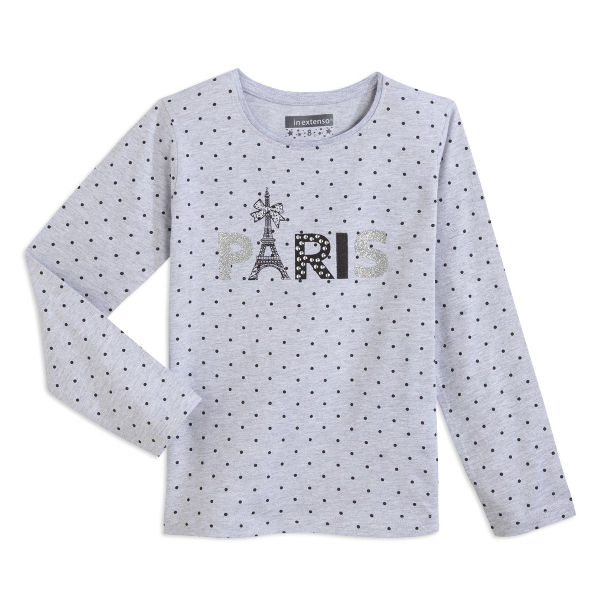 T-shirt Manches Courtes In Extenso Noir - Taille S, Occasion En Très Bon état, 100% Coton
