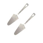 Fackelmann Ensemble de 2 Pelles à tarte inox 25 cm Fackelmann