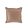 Voir la diapositive 2 : Paris Prix Coussin Déco  Cuir  44cm Beige