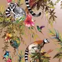 DUTCH WALLCOVERINGS DUTCH WALLCOVERINGS Papier peint Lemur Dore rose