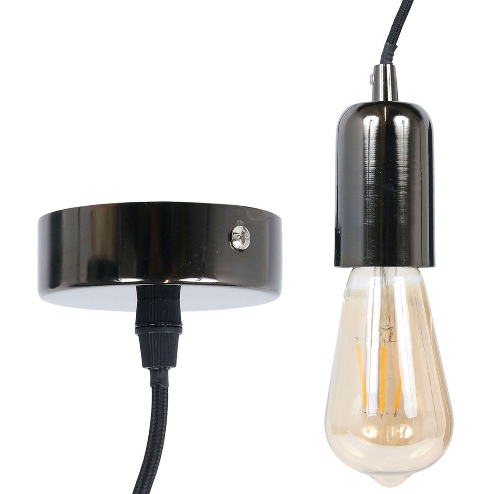 Voir la diapositive 4 : The Home Deco Factory Suspension ampoule indus
