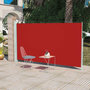 Voir la diapositive 1 : VIDAXL Auvent lateral de patio 160x300 cm Rouge