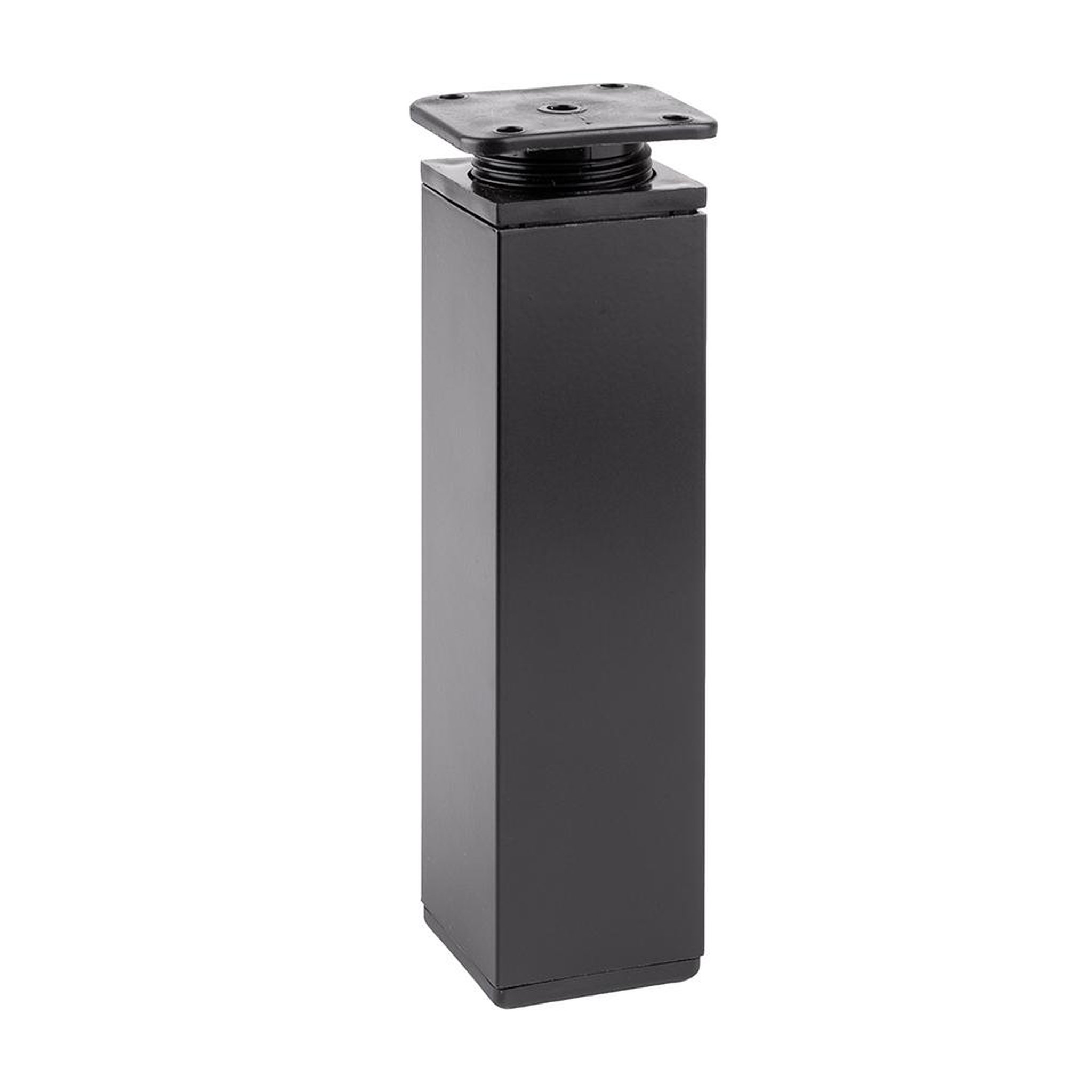 CENTRALE BRICO Pied de meuble fa009 150 mm réglable noir mat
