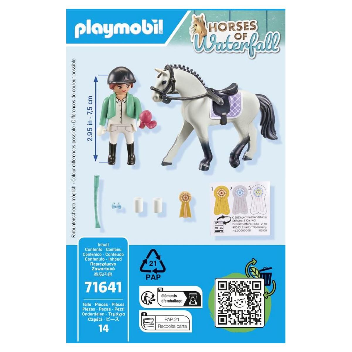 PLAYMOBIL 71641 Championne d'équitation