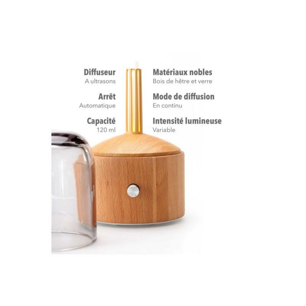 Lanaform Diffuseur d ambiance Lanaform Davy Mist LA120325