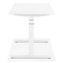 Voir la diapositive 3 : Paris Prix Bureau Design Réglable  Électrique  160cm Blanc