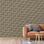 Voir la diapositive 2 : DUTCH WALLCOVERINGS DUTCH WALLCOVERINGS Papier peint Galactic Marron et blanc