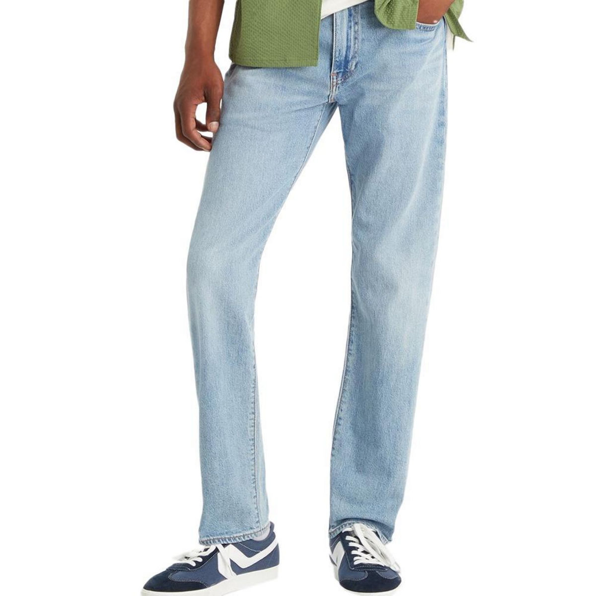 Levi's Jean 502  Homme Levi's Taper Med Indigo Worn In   W33