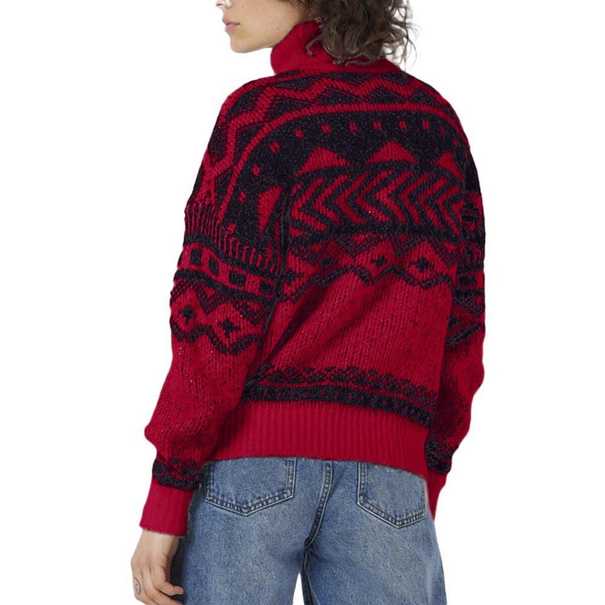 NOISY MAY Pull /Noir Femme Noisy May Roll Neck