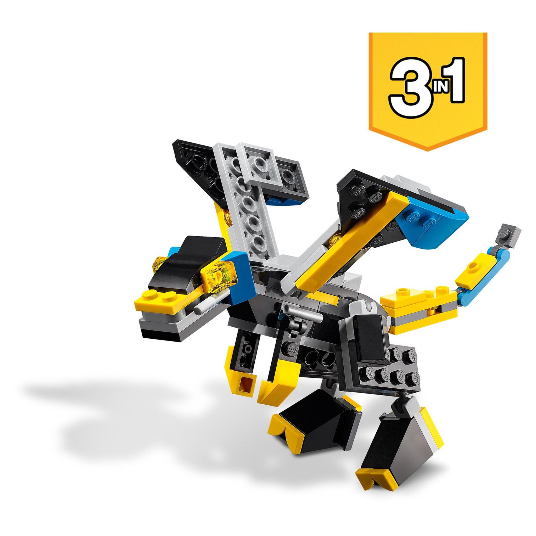 Voir la diapositive 6 : LEGO Creator 31124 - Le Super Robot 
