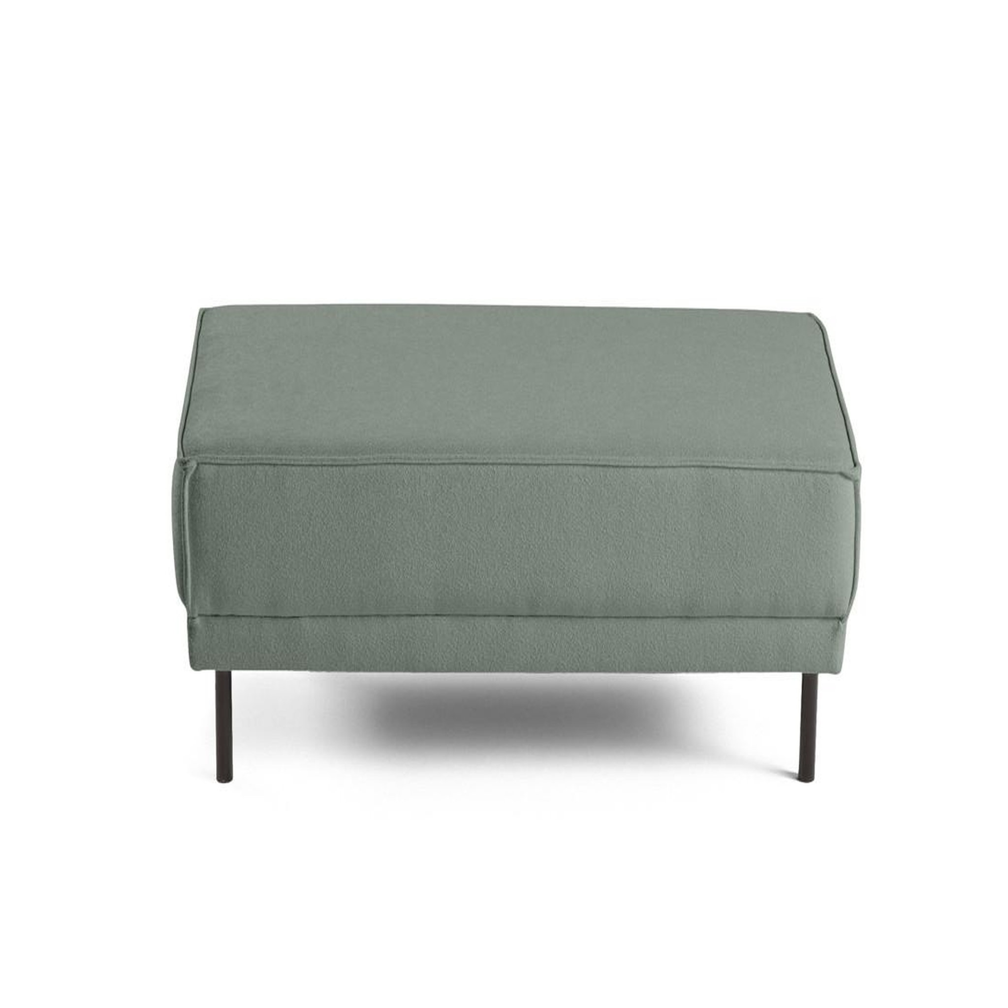 Voir la diapositive 6 : LISA DESIGN Charlie - pouf - pieds hauts - en tissu