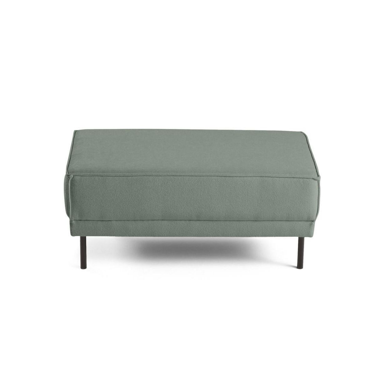 LISA DESIGN Charlie - pouf - pieds hauts - en tissu