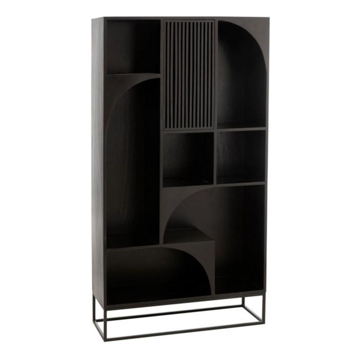 Paris Prix Étagère Design en Bois  Mode  168cm Noir