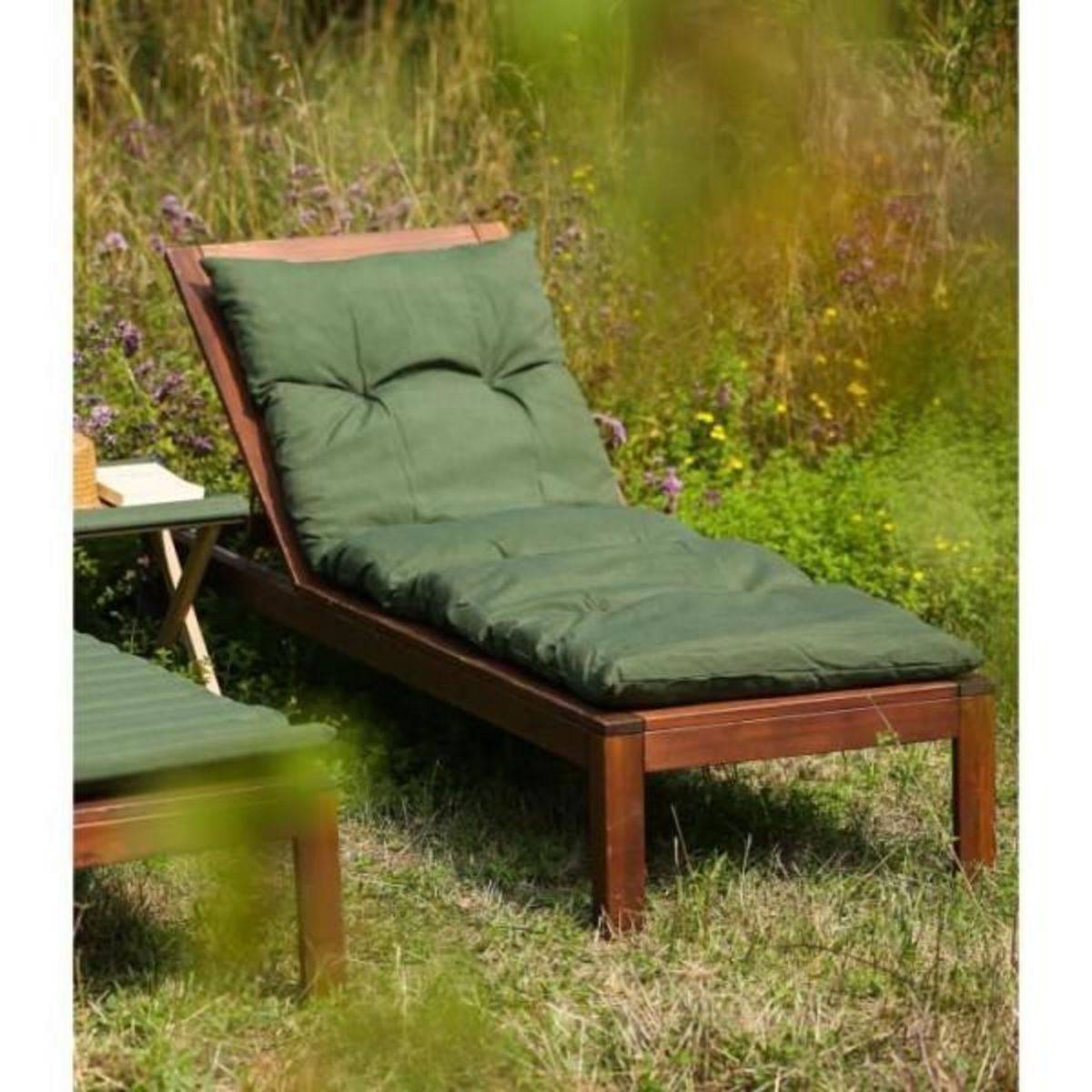 Jardin prive Coussin  bain de soleil - JARDIN PRIVE - FLOCONS - Algue