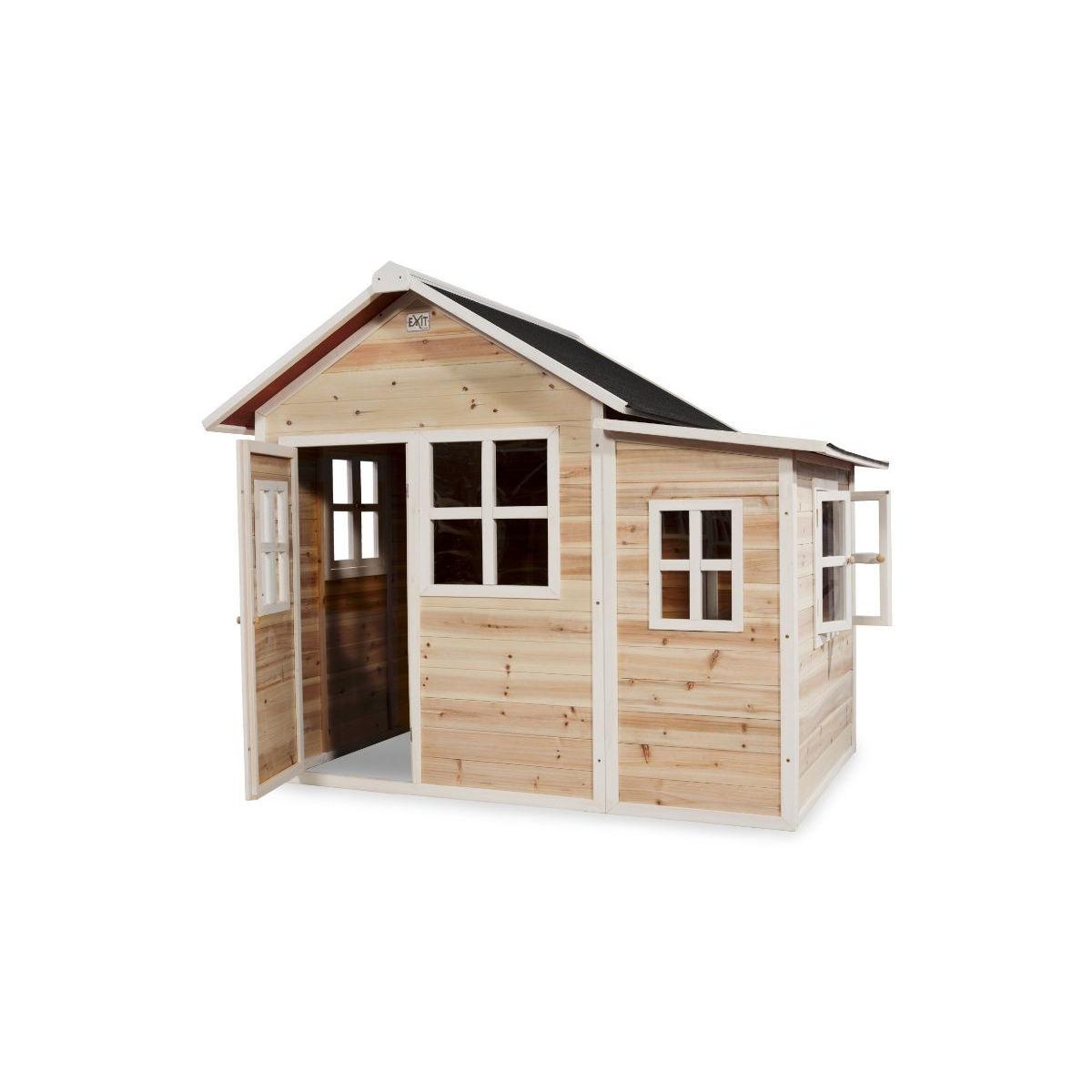 EXIT TOYS Maisonnette en bois pour enfants Loft 150 Naturel - Exit Toys