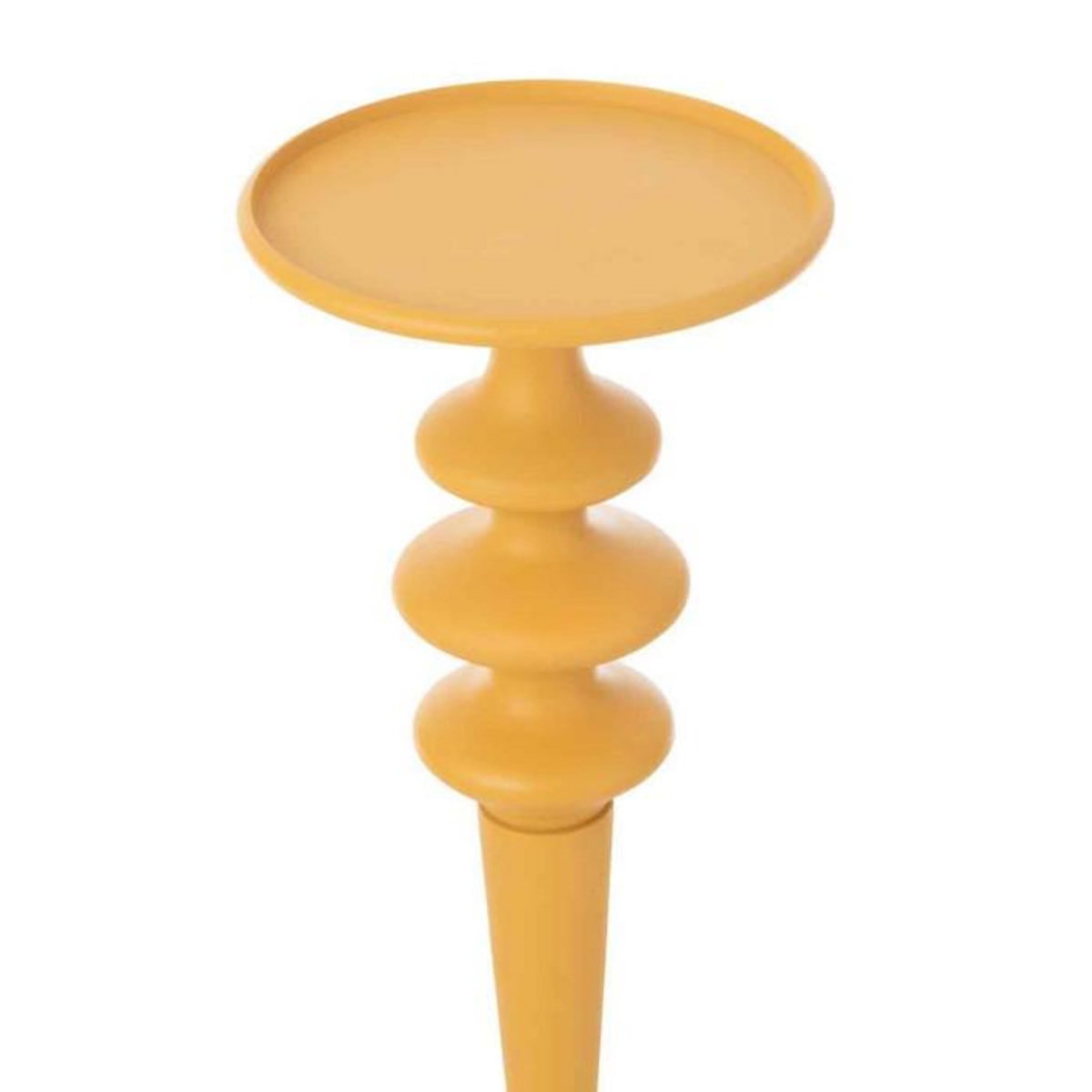 Paris Prix Bougeoir Rond Design  Vicky  100cm Ocre