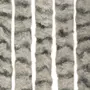 VIDAXL Moustiquaire Gris clair et gris fonce 90x220 cm Chenille