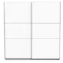 Demeyere Armoire GHOST - Décor blanc mat - 2 Portes coulissantes - L.194,5 x P.59,9 x H.203 cm - DEMEYERE