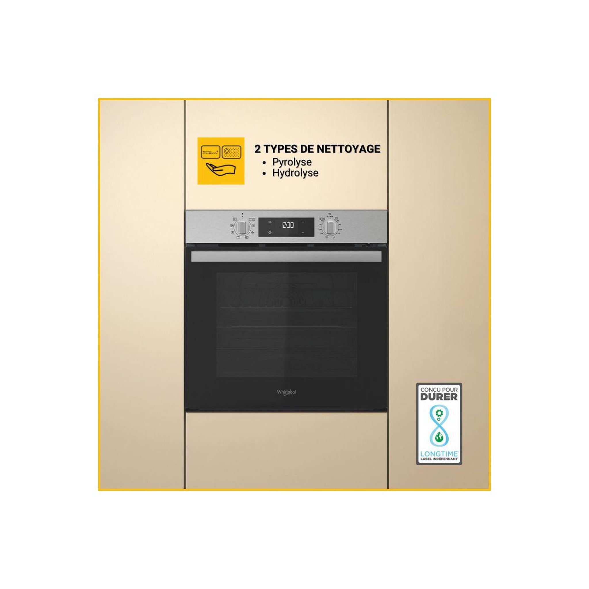 Voir la diapositive 2 : Whirlpool Four encastrable omr553rr0x