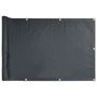 Voir la diapositive 2 : VIDAXL Ecran de balcon en tissu Oxford anthracite de 90x400 cm
